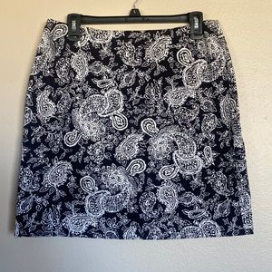 Lauren Ralph Lauren black and white skirt